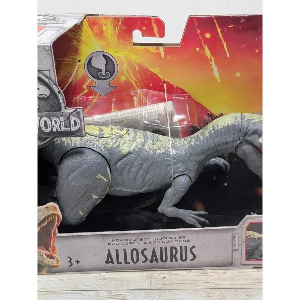Jurassic‎ World Dinosaur Roarivores Allosaurus Electronic Roar Growls Sound VID